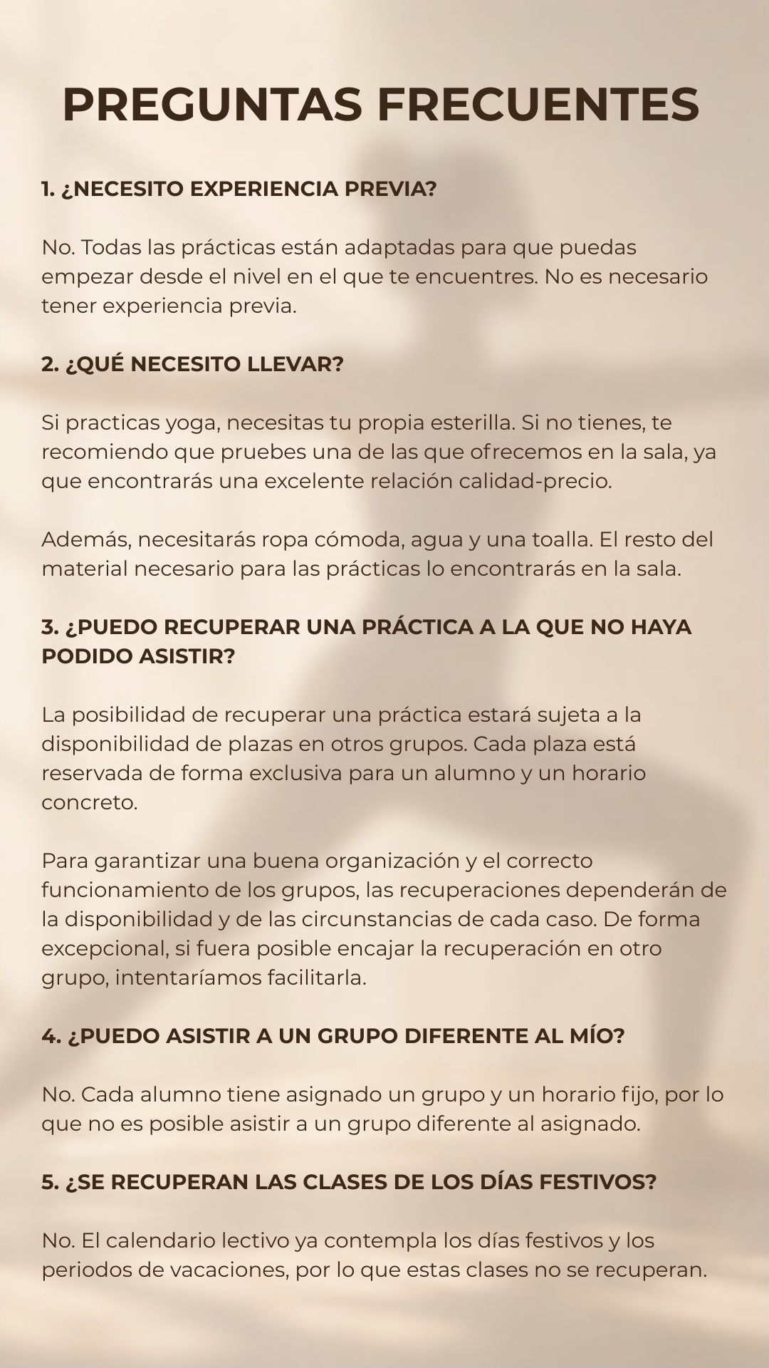 Pregunta frecuente 1